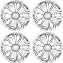 Wheel Hubcaps Compatible with Ford Transit 150/250/350, 2015 2016 2017 2018 2019 2020 2021 2022 2023 2024, 16 inch Wheel Covers (Set of 4Pcs)