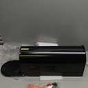 Black Metal Mailboxes for Outside Post Mount, Standard Mail Box, Galvanized Steel Heavy Duty Mailbox, Medium Capacity, 19 x 8.7 x 6.7 inches