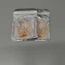 2 x Christmas Tree Decorations, Acrylic Christmas Tree Ornaments, Double-Printed Animal Hanging for Christmas Tree, Home Decor, Children's Gifts (Rabbit)