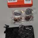 livho 2025 Trendy Oval Sunglasses - Stylish Polarized Shades for Everyday - Retro Metal Frames