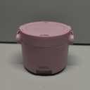 Electric Lunch Box, 33OZ Portable Food Warmer | 100W Rapid Heating & LeakProof 304 Stainless Steel | 3in1(Car 12V/24V & Home 110V) | Perfect for Work/Travel,OntheGo,Ideal Gift for Men & Women, Pink