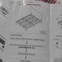 GarveeHome Beige King Bed Frame with Upholstered Headboard, Heavy-Duty Platform Bed Frame with Adjustable Headboard, Strong Wood Slat Support/No Box Spring Needed/Noise Free