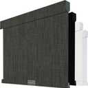 Boolegon Cordless Blackout Roller Shades for Windows, Grey, 26" W x 48" H
