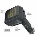 ZGear FM Transmitter and Fast Charging Car Charger 12 watt 2.4 amp Aux & USBport