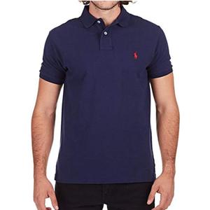 Polo Ralph Lauren Mens Ps200 (Large, Navy/Red)