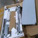 ROCKPOINT Stainless Steel Table for Prep & Work with Caster Wheels 24x48 Inches, NSF Metal Commercial Kitchen Heavy Duty Table with Adjustable Under Shelf and Table Foot for Restaurant, Home and Hotel