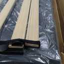 Queen Bed Frame with Ergonomic Headboard, Platform Bed Frame Queen Size with Outlets & Charger, Metal Bed Frame Queen Size with Storage Shelf, Noise-Free, No Box Spring Needed (Black, Queen)