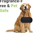 2 x Yuoyar Bamboo Charcoal Air Purifying Bag, Activated Car Deodorizer for Odor Eliminator, Car Air Freshener (Medium) (4 Ounce (Pack of 1), Black)