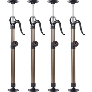 MANQO Cabinet Jack for Installing CabinetAdjustable Support Pole3rd Hand Support SystemExtend from 19.29 inch to 43.30 inch,Supports up to 264lbs for Drywall 4Pcs Set (Patent Design)