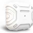 ZAGG Max Protection AirPods Pro Case - Lightweight and Durable Cover in White, Compatible with Wireless Chargers