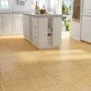 Livelynine 36-Planks 6x36 Vinyl Flooring Peel and Stick Floor Tile Wood Planks Bathroom Floor Tiles Waterproof Self Adhesive Laminate Wood Flooring Bamboo Floor Stickers Luxury Vinyl Plank Flooring
