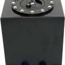 labwork Aluminum Fuel Tank Black 2.5 Gallon Drifting Fuel Cell Gas Tank+Level Sender Coated Aluminum Racing