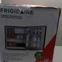 FRIGIDAIRE Black Retro Mini Refrigerator-Energy Saving-Adjustable Thermostat Control-Side Mounted Bottle Opener-Ideal for Dorm, Office, RV, Garage, Apartment 1.6 Cubic Feet