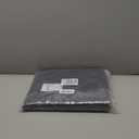 NICETOWN Pitch Black Solid Thermal Insulated Grommet Blackout Curtains/Drapes for Bedroom Window (2 Panels, 42 inches Wide by 63 inches Long, Black)