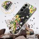 for Samsung Galaxy A26 Case 5G 6.7", [10FT Military Grade Drop Test] Flowers Planet Soft Slim TPU Protective Shockproof Phone Case CoverFlowers Sea