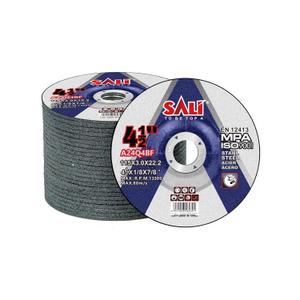SALI 25 Pack 4-1/2 Inch Grinding Wheels for General Purpose Metal & Stainless Steel, Aluminum Oxide Grinding Disc for Angle Grinder, Depressed Center 4.5" * 1/8" * 7/8"(115 * 3.0 * 22.2 mm)