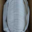 Continental Bedding | Down Alternative Throw Pillow Insert | 100% Cotton 250TC Shell | Medium Loft Decorative Cushion | 16x16 | 1 Pack (White)