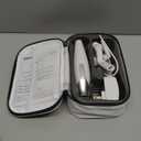 Beurer MP42 Nail Drill, 7-in-1 Nail Kit with Strong Sapphire Nail Drill Bits, Electric Nail File and Nail Buffer Includes Bright LED Light, Pedicure Kit and Manicure Set with Storage Case (White - 7 Attachments)