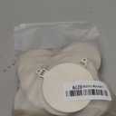 Pack of 50 Wooden Crafts to Paint 2.75 inch Christmas Tree Hanging Ornaments Unfinished Wood Cutouts Christmas Decoration DIY Crafts (Wooden Round Cutouts)