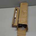 2 Pack Warm Gold Curtain Rods for Windows 28 to 48 Inches Adjustable Length Heavy Duty 1" Diameter Brass Window Curtain Rod with Solid Metal Finials for Outdoor Farmhouse Bedroom Kitchen Living Room