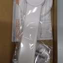 Baby Toilet Lock by Wappa Baby - 9"L x 4"W - Ideal Baby Proof Toilet Lid Lock - No Tools Needed Easy Installation with 3M Adhesive - Top Safety Toilet Seat Lock - Fits Most Toilets - White (1 Pack)