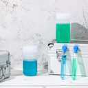 Pinkunn 20 Pcs Plastic Sample Bottles 4oz/ 125ml Laboratory Grade Polypropylene Wide Mouth Reagent Bottles Clear Liquids Storage Containers with Lids Leak Proof Containers for Lab Classroom