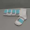 Women's Cushioned Athletic Running Crew Socks Breathable Wicking Comfort Hiking Socks 5 Pairs, Size 6-9