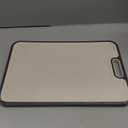 Titanium Cutting Board for Kitchen, Cutting Board Double Sided Food Grade, Pure Titanium/PP, Easy to Clean Large Size 1611 (15.6"L x 10.8"W, Silver)