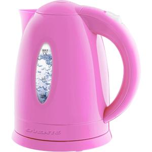 OVENTE Electric Kettle, 1.7L Fast Boiling Water Heater for Coffee or Tea, BPA Free with Water Level Gauge, Auto Shut-Off, Boil-Dry Protection, Indicator Light and Removable Filter, Pink KP72P