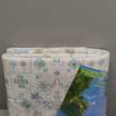 Blue and Green Washable Rugs 3x4 - Vintage Boho Floral Pastel Cream, Washable Low Pile Non Slip Small Throw Accent Area Rug for Bathroom, Door Mat Indoor Entrance, Kitchen, Bedroom Beside Bed Decor