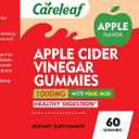 Apple Cider Vinegar Gummies, Metabolism Gummy with 1000mg AVC & Vitamin B6 Vitamin B12, ACV Gummies for Metabolism, Digestion, Detox, Gut & Immune Health, 60 Counts