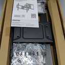 monTEK Heavy Duty TV Wall Mount for 37-90 inch TV up to 165lbs, 4X Load Tested, Full Motion with Dual Articulating Arms, Tool-Free Tilt, Swivel & Extend, VESA 200x100 to 600x400, Fits 12/16" Studs