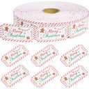 Merry Christmas Raffle Tickets