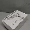 Cordless Leaf Blower Compatible for Dewalt 20V Battery(NO Battery), Mini Turbo Jet Blower with 2 Nozzles, Lightweight & One-Hand Use, for Patio Garage Yard Cleaning Car Dryer(Tool Only) (Yellow+Black)