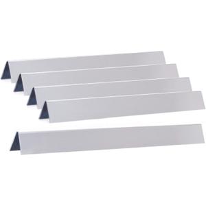 GasSaf 24.5 inch Flavorizer Bar Replacement for Weber 7539, 7540, Genesis 300 Series E-310, E-320, S-310, S-320, EP/CEP 310 & 320 (with Side Mounted Control Panels), 5-Pack Stainless Steel Flavor Bar