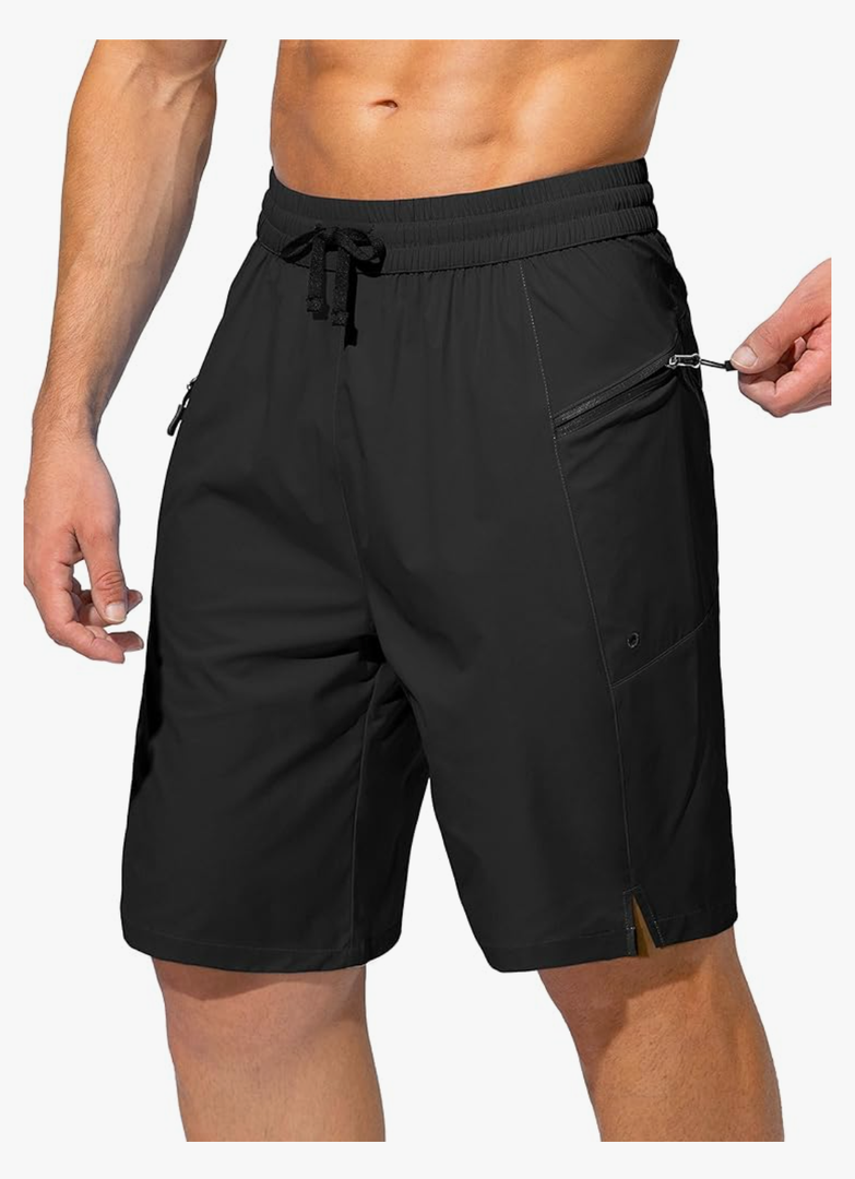 Men's Swim Trunks Quick Dry Board Shorts with Zipper Pockets Beach Shorts Bathing Suits for Men - No Mesh Liner XXL