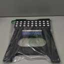 ACSTEP Folding Step Stool 11 Inch, Sturdy Plastic Foldable Step Stool for Kids & Adults, Non Slip Lightweight Collapsible Foot Stools Holds 300 lbs, Ideal for Kitchen, Bathroom, Bedroom, Outdoor (Black)