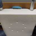 Sliding Shower Chair Tub Transfer Bench with Swivel Seat, Shower Bench for Elderly and Disabled, with Security Belt, 360 Rotation, Slides and Rotates, Adjustable,one Touch Slide Button, Dark Blue