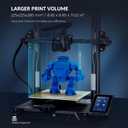 ELEGOO Neptune 3 Pro 3D Printer, Quick Assembly with Auto Leveling, Direct Drive Extruder, PEI Flexible Platform and Removable Touchscreen, 8.85x8.85x11 inch Printing Size