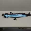 STARRY CITY Chair Parasols with Adjustable Clamp, UPF 50+, Shade Umbrella, Clip on Umbrella for Patio, Beach, Strollers, Wheelchairs, Golf Carts (Blue)