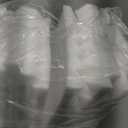 Arrowzoom 48 Pieces of 10x10x2 in Pyramid Pearl White Acoustic Home Studio Soundproof Treatment Accessories Foam Wall Panel Tiles SD1034 (Pearl White)