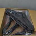 HOUSE DAY Black Velvet Hangers 60 Pack, Non Slip Clothes Felt Hanger Heavy Duty for Coat, Premium Slim Space Saving Suit Hangers for Closet Organizer, 360 Rotating Silver Hook