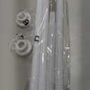 Tension Curtain Rod 30 To 63 Inch White Tension Rods Adjustable Spring Loaded Curtain Rods 7/8" Curtains Rods No Drilling Tension Rods For Windows Bedroom Closet Doorway Door