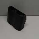 6-Pack Wall Mounted Shoe Rack with Sticky Strips, Space Saving Hanging Shoe Rack, No-Drill Hanging Shoe Shelves, Ideal for RV, Campers, Door, Closet (Black)