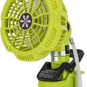 Taingwei Portable Clip on Fan for Ryobi 18v Battery, 6.5inch Battery Powered Stroller Fan with 3 Energy Efficient Speed Settings for Bedroom,Outdoor,Camping and Job Site(Battery not Included)