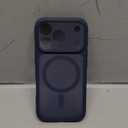 TOCOL for iPhone 17 Pro Case, Full Camera Protection, Builtin Magnetic Ring, Compatible with Magsafe Charger, Translucent Matte Phone Case for 17 Pro 6.3 inch (Dark Blue)