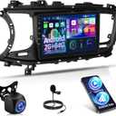 [2+64G] Android 15 Radio for Kia Optima K5 2013 2014 2015: NHOPEEW 9 inch Touchscreen Car Radio - Wireless Carplay and Android Auto, GPS, DSP/EQ, 5G/WiFi, Split Screen, SWC + AHD Rearview Camera