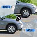 SecosAutoparts Front Passenger Side Fender Trim Molding Compatible with Lexus RX350 RX450h 2016-2019 Replacement # 756010E080 LX1291100 - Wheel Arch Molding