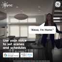 GE Cync Reveal HD+ Smart Undercabinet Light Fixture, Color Changing, 12-in Bar