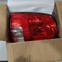 Tail Light Halogen Type Compatible With 2009-2018 Dodge Ram 1500 2500 3500 NON-LED Model Driver and Passenger Side Taillight Rear Lamp Assembly with Bulbs # 55277415AD 55277414AE